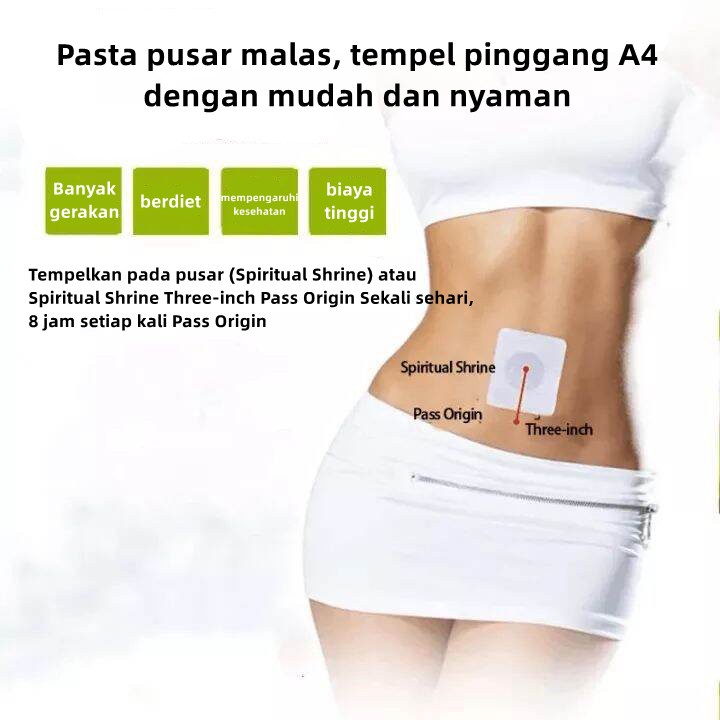 PELANGSING SLIM PATCH Pembakar Lemak Obat Pelangsing Badan 10PCS Stiker Pusar Obat Cina Patch Pelangsing Detox Penurunan Stiker diet Stiker pelangsing Stiker diet Penghilang lembap pembersihan karang gigi Perawatan pemutih gigi