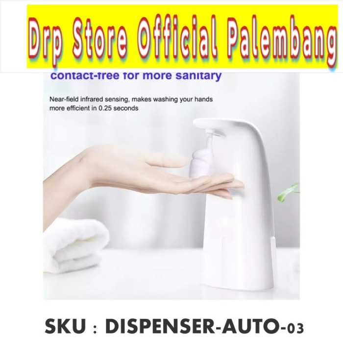 Automatic Soap Dispenser Tempat Sabun Cuci Tangan Otomatis HandSoap 03