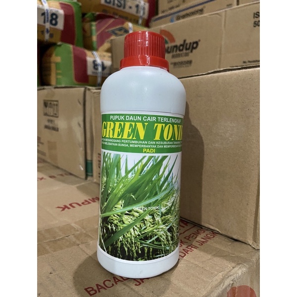 green tonik padi 500ml pupuk cair padi pupuk pelengkap cair padi