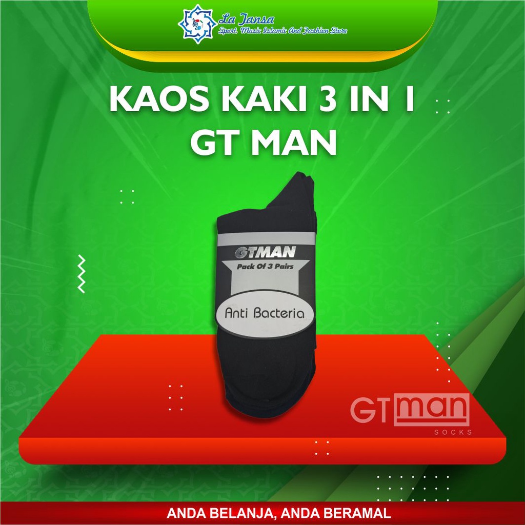 KAOS KAKI 3 IN 1 GT MAN