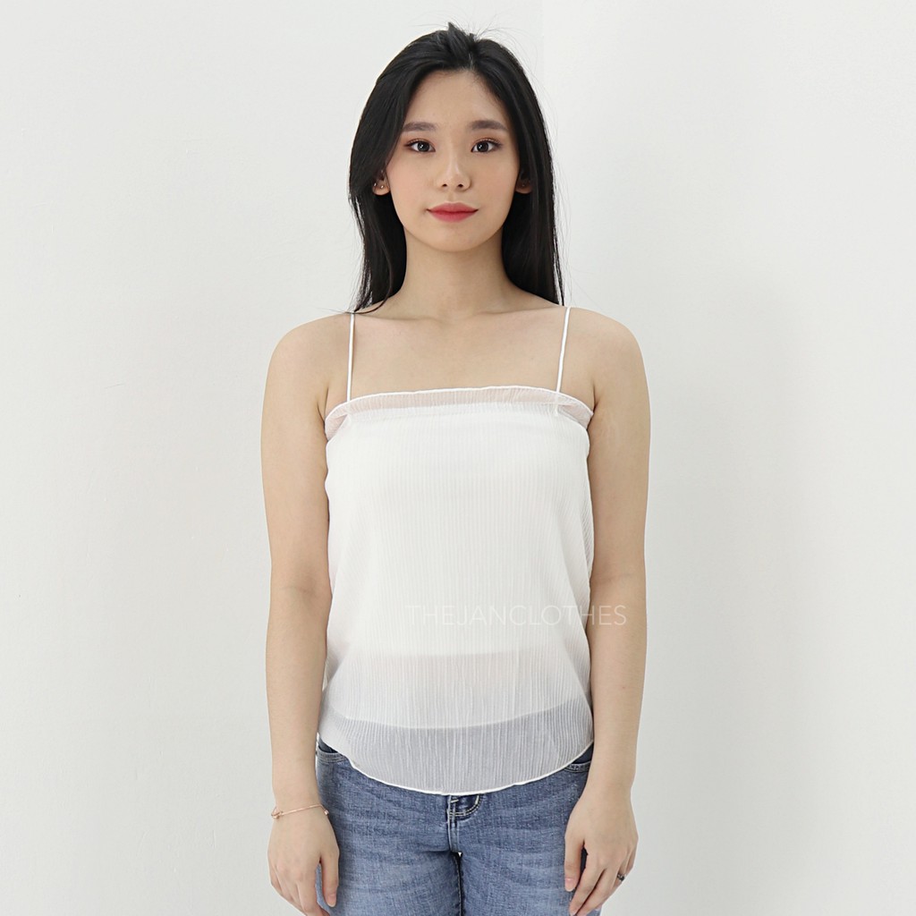 Leya prisket tank -Thejanclothes