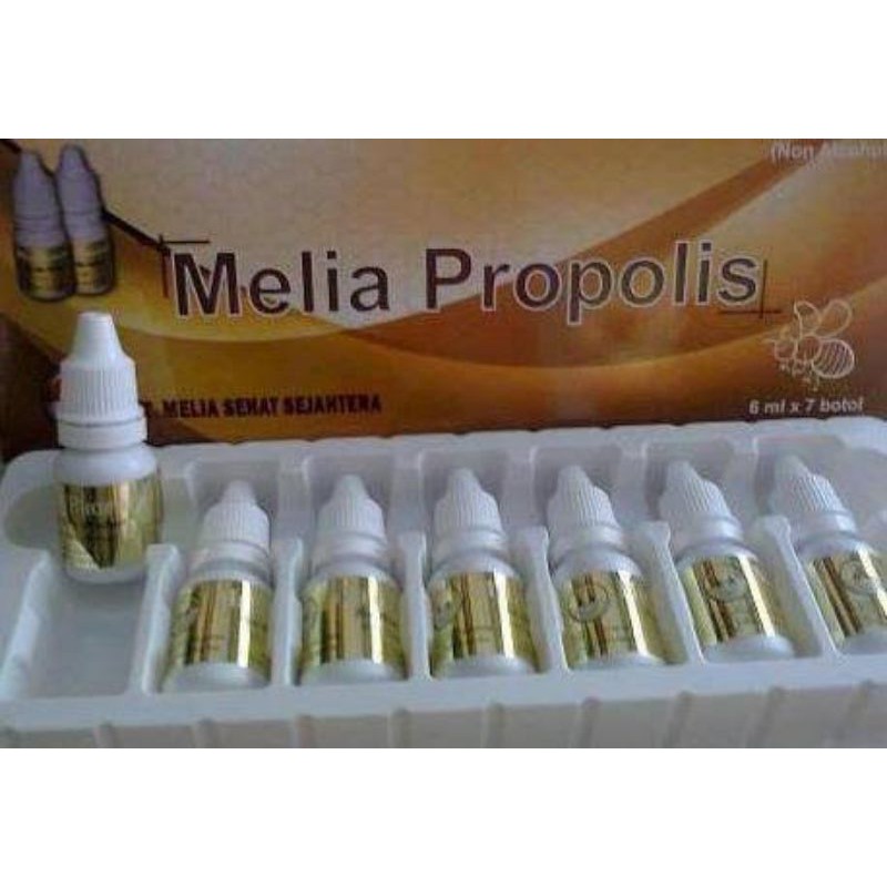 MELIA PROPOLIS MELIA SEHAT SEJAHTERA ASLI 1 BOX ISI 7 BOTOL ORIGINAL