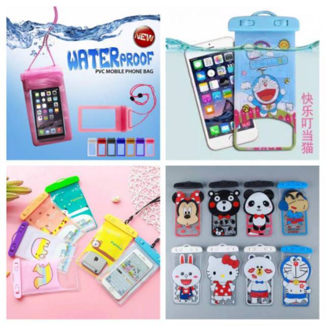 MAKASSAR Pouch HP Smartphone Waterproof Case Murah