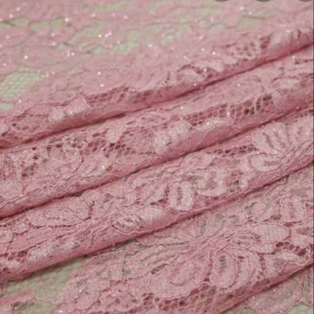 Kain broklat glitter