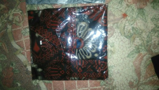 Kemeja Batik Pria Lengan Panjang Size M L Xl Bswart Batik Hrb026 Kenongo Hem Panjang Padi