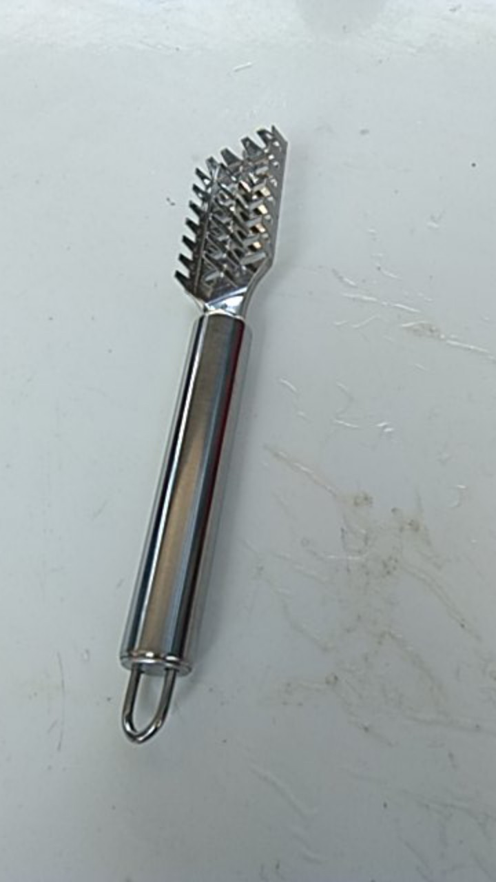 Pisau Kerok Pembersih Alat Serut Sisik Kulit Ikan Bahan Stainlis Tebal