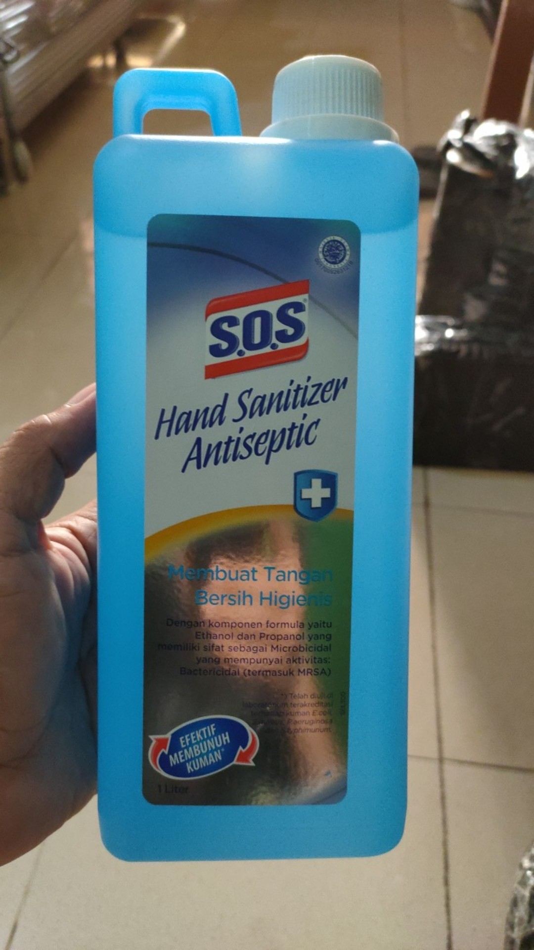 Sos Hand Santizer 1 Liter