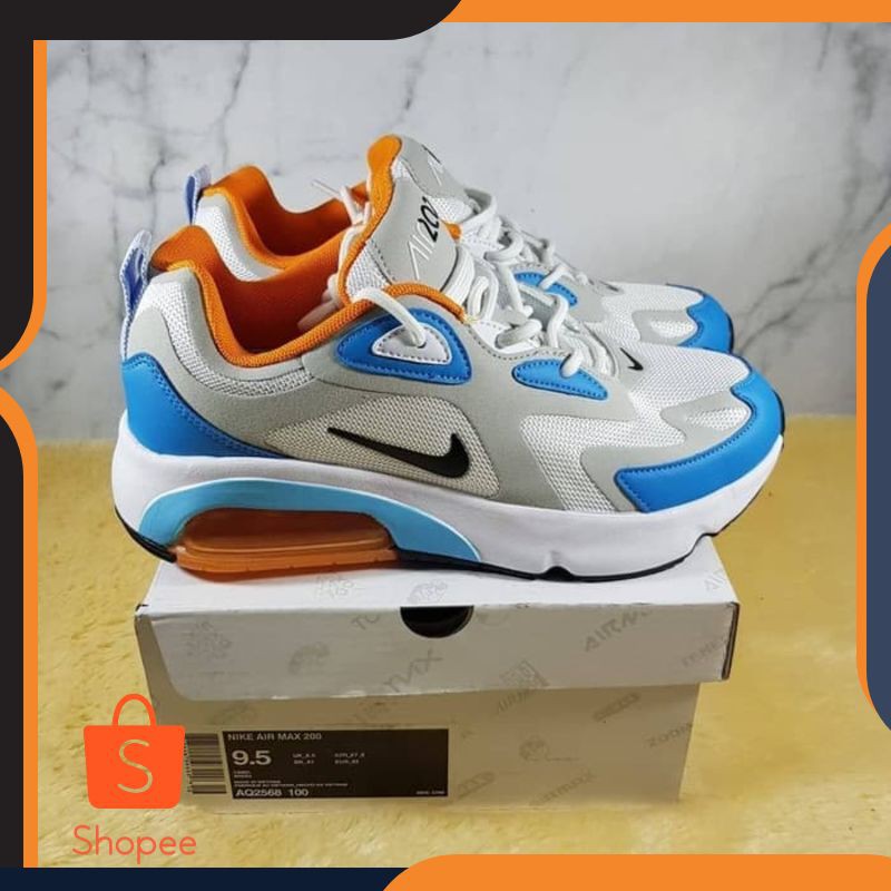 SEPATU SPORT MURAH SEPATU NIKE AIR MAX 200 UNIVERSITY BLUE TRENDY 444