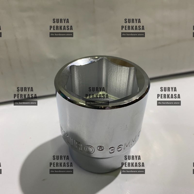 MATA KUNCI SOK / SOCK / SHOCK UKURAN 36MM / 36 MM DRAT 3/4" TEKIRO SEGI ENAM / SEGI 6