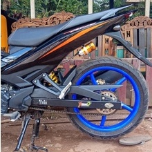 RIDE IT Monoshock MX King Tabung Pisah GP 103 Flexible Shock Belakang Jupiter MX King Mono Shockbreaker