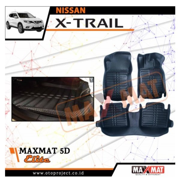 baru Karpet Maxmat 5D Elite Nissan Xtrail 2014 on teruji