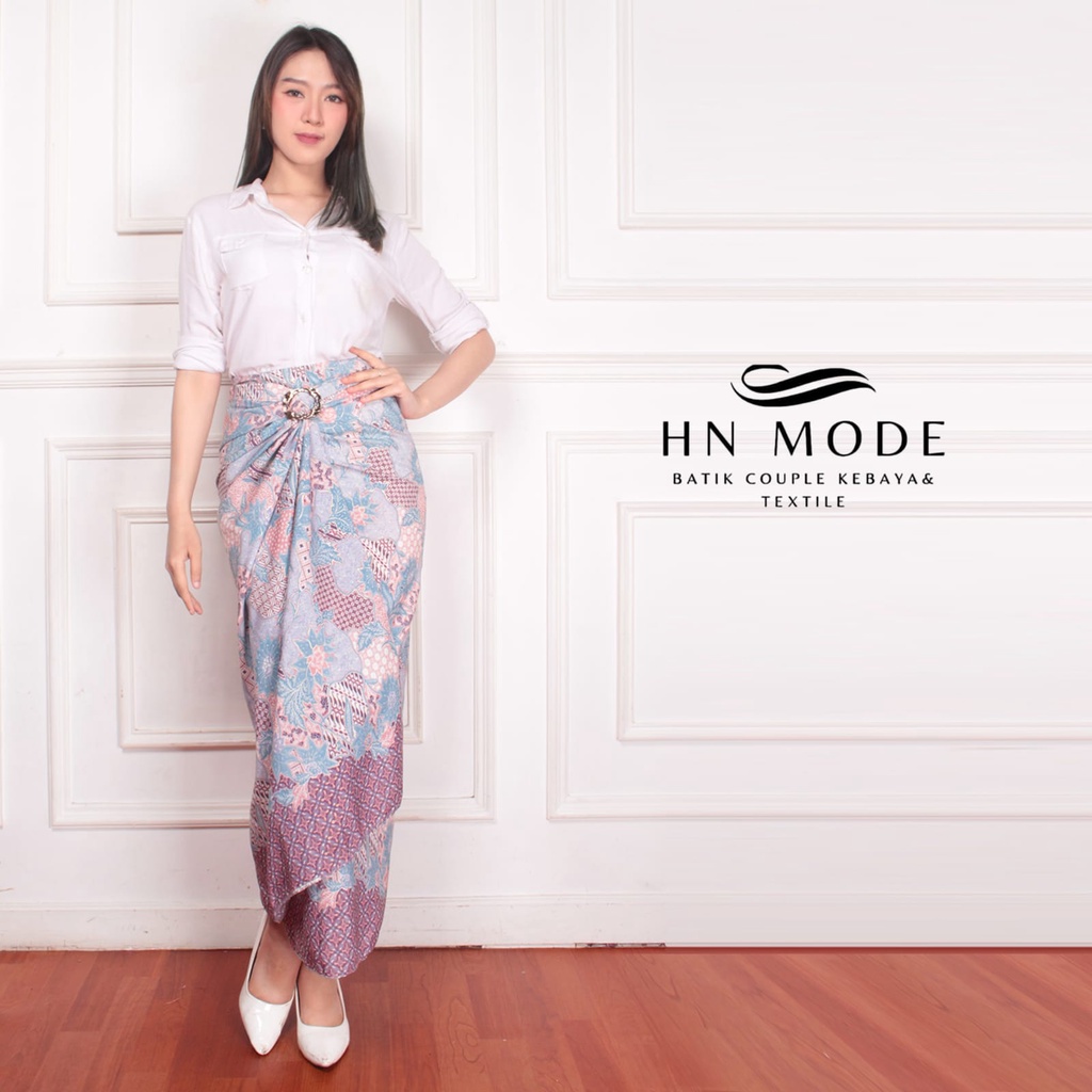 HN MODE - Rok lilit batik modern motif terbaru / kain batik terbaru / rok kondangan