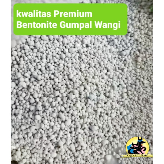 PROMO diskon Pasir Kucing bentonite / Cat Litter gumpal wangi premium 1 liter repack