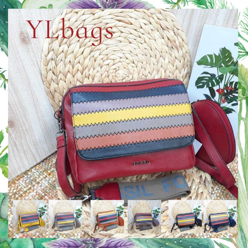 TAS WANITA|TAS WANITA IMPORT|TAS SLEMPANG WANITA|TAS SLEMPANG RAINBOW 3710