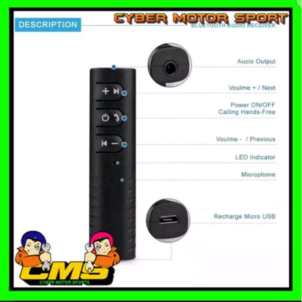 Ori Aux bluetooth audio receiver. aux bluetooth audio music receiver .