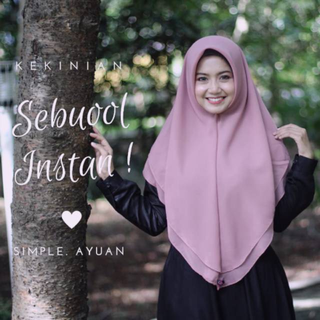 Hijab Sebuool Instan