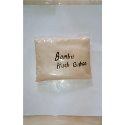 

Bumbu Kuah Bakso