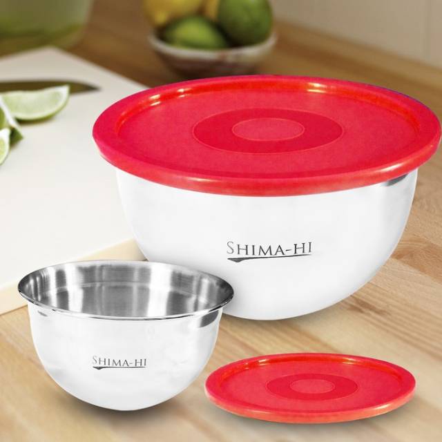 SHIMAHI MIXING BOWL Stainless Steel Panci Adonan Kue Berkualitas Adonan Kue