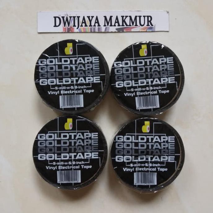 

Isolasi Hitam Listrik - Goldtape Dwija522 Ayo Beli