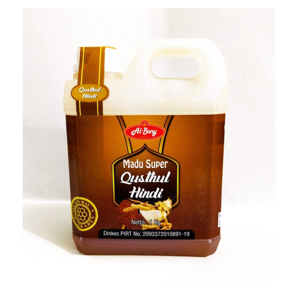 

Super Madu Qusthul Hindi Al-Bany / Madu asli murni Nett @1kg ( Madu Anti Covid )