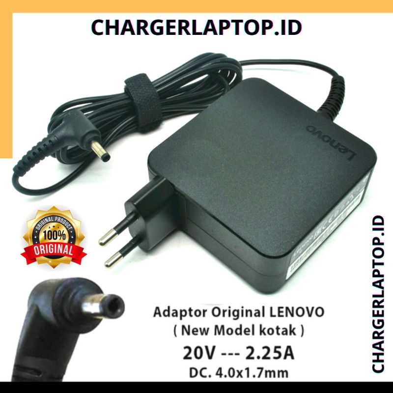 Charger Casan Adaptor Laptop Lenovo Ideapad 300 100 100-14 20V 3.25A 4.0*1.7