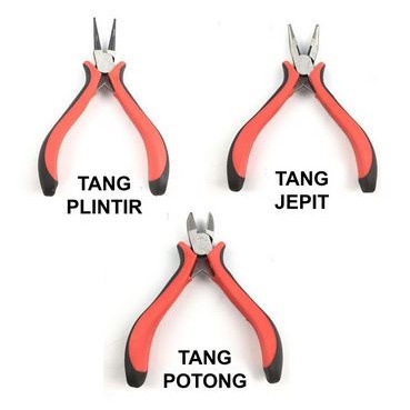 TANG KECIL KERAJINAN TANGAN / TANG CRAFT AKSESORIS / TANG POTONG / TANG PENJEPIT / TANG PLINTIR / ALAT TANG