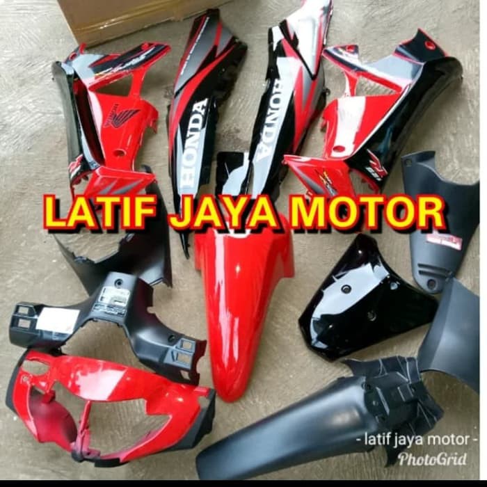 cover body supra x 125 lama full set