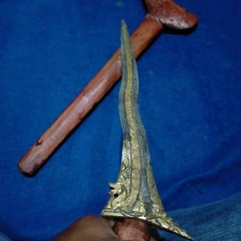 Keris Nogososro Luk 3 Kinatah Kamardikan