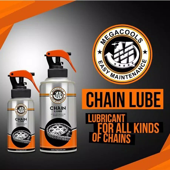 CHAIN LUBE MEGACOOLS / PELUNAS RANTAI MEGACOOL ORIGINAL / MEGACOOL CHAINLUBE