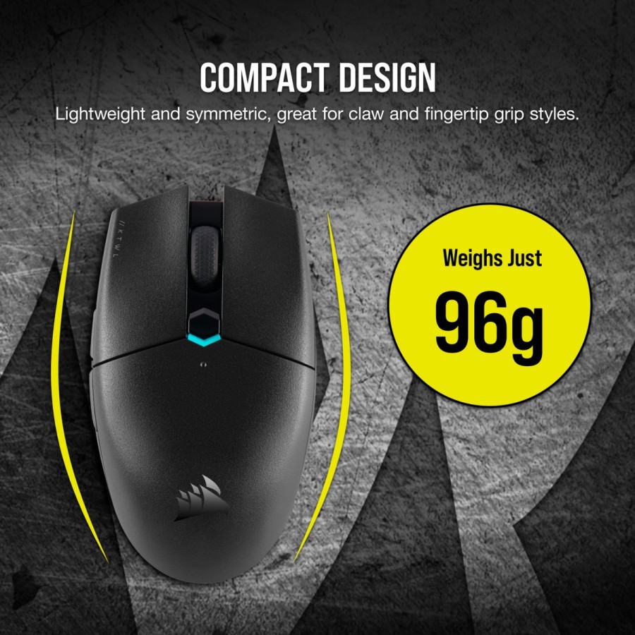 Corsair Katar Pro Wireless Lightweight Gaming Mouse Optical Sensor