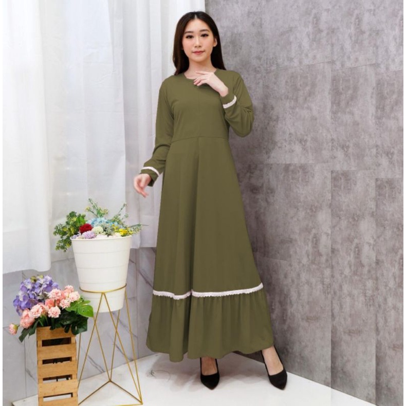 PROMO GAMIS TERBARU/GAMIS ELENA FIT TO L