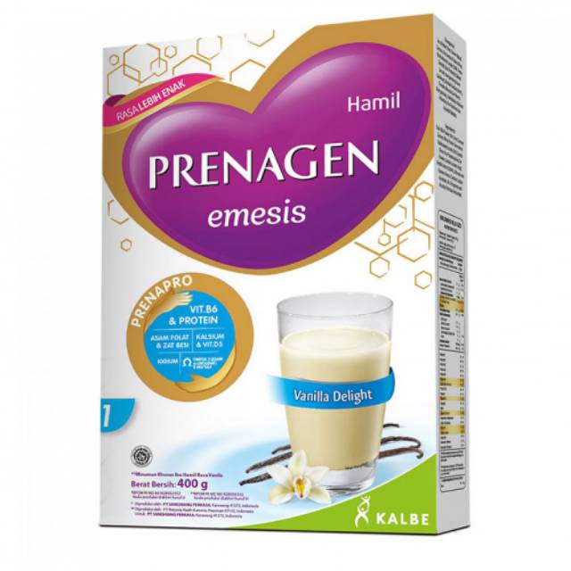 Prenagen Mommy Emesis Coklat/Vanila 400gr - Susu ibu Hamil Mual Muntah