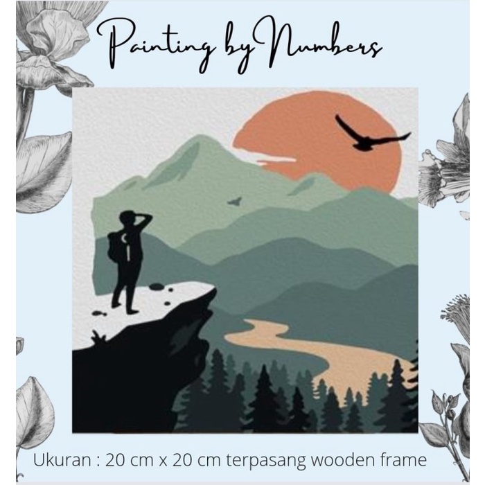 

Produk Terbaru Diy Painting By Number 20X20Cm Kerajinan Tangan - Hiking
