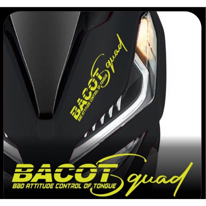 

Sticker Bacod Squad stiker cutting stiker viral murah