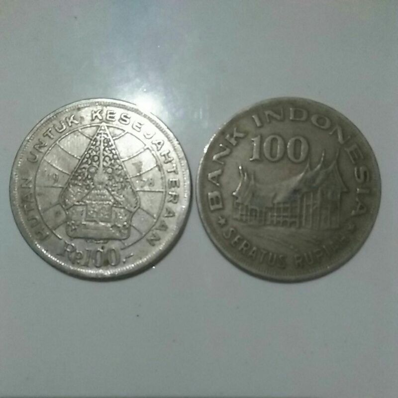 UANG KOIN 100 RUPIAH TAHUN 1978