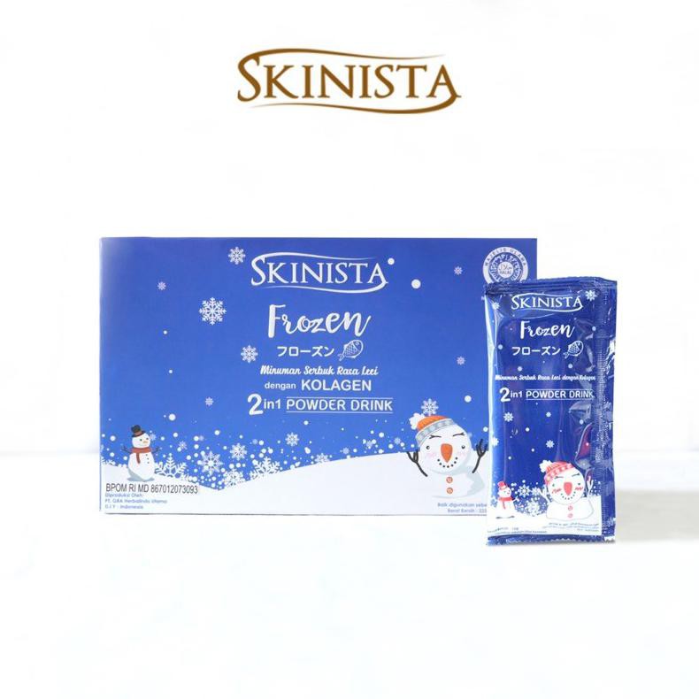 [BISA BAYAR DITEMPAT] COLLAGEN FROZEN COLLAGEN 2 IN 1 WHITENING X 10 SKINISTA DISKON Kode 1415