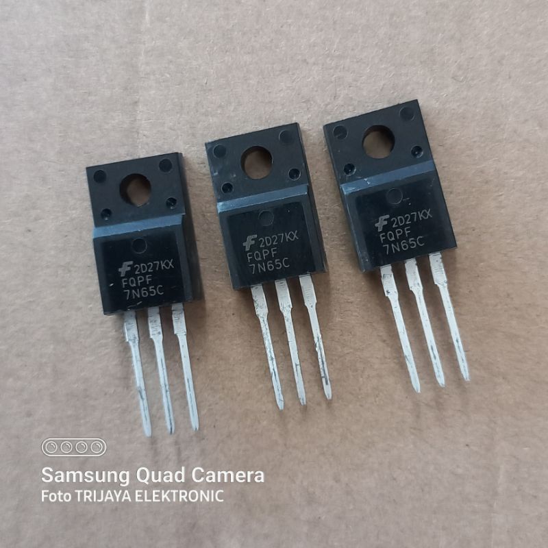 MOSFET FQPF 7N65 C FQPF7N65  FQPF7N65C 7N65C ORIGINAL