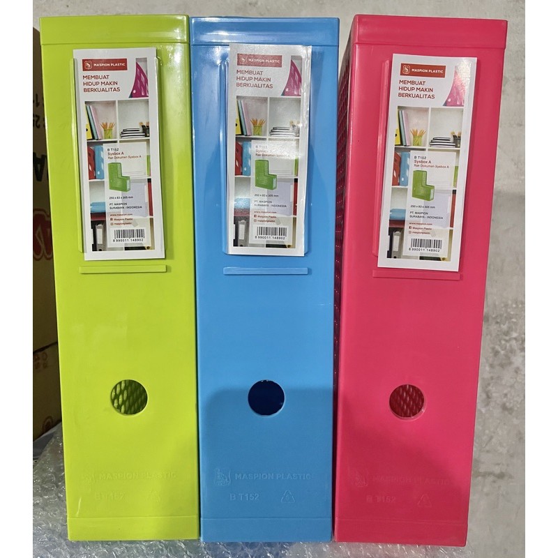 Maspion Tempat Kotak File - File Organizer SYS Box A/Tempat Buku/Box File Plastik