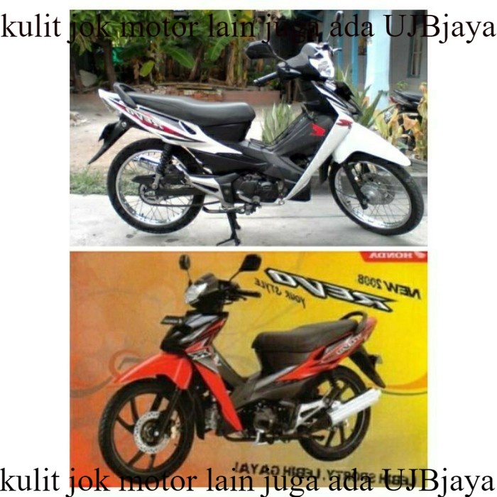 Kulit Jok Motor  Revo / Revo Lama / Revo Old Standar / Bahan Ori Sarung Jok Motor  Revo / Revo Lama 