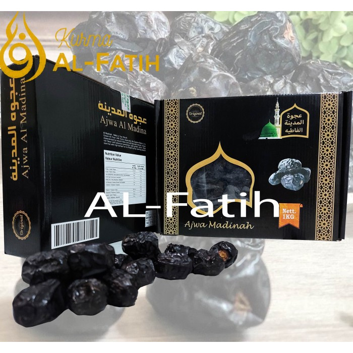

Di Coba Dulu Beli Kurma Ajwa 1Kg / Kurma Nabi Asli Original Madinah