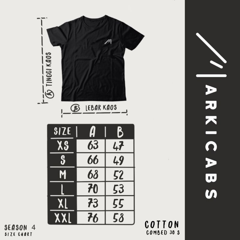 MARKICABS [Obat Penat - Grey] Tshirt Season