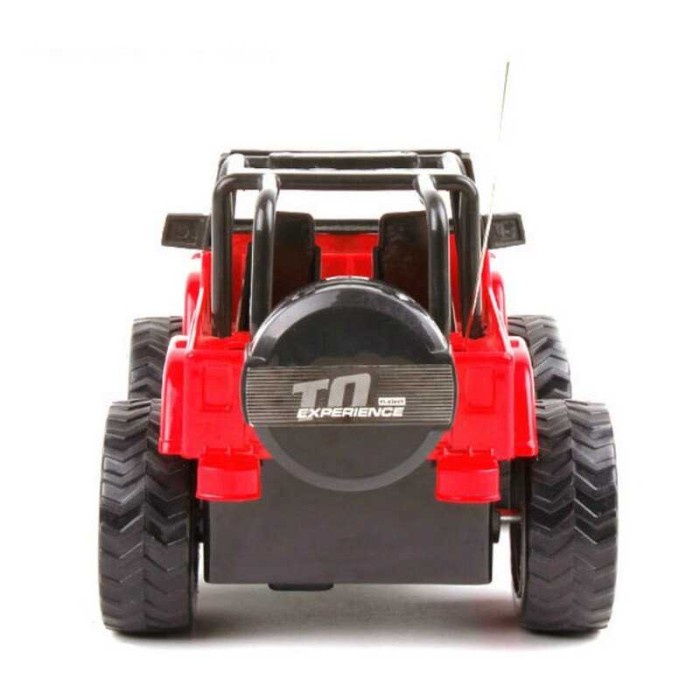 Mainan Mobil Remote Control RC 1:16 2.4GHz Model Jeep - Merah