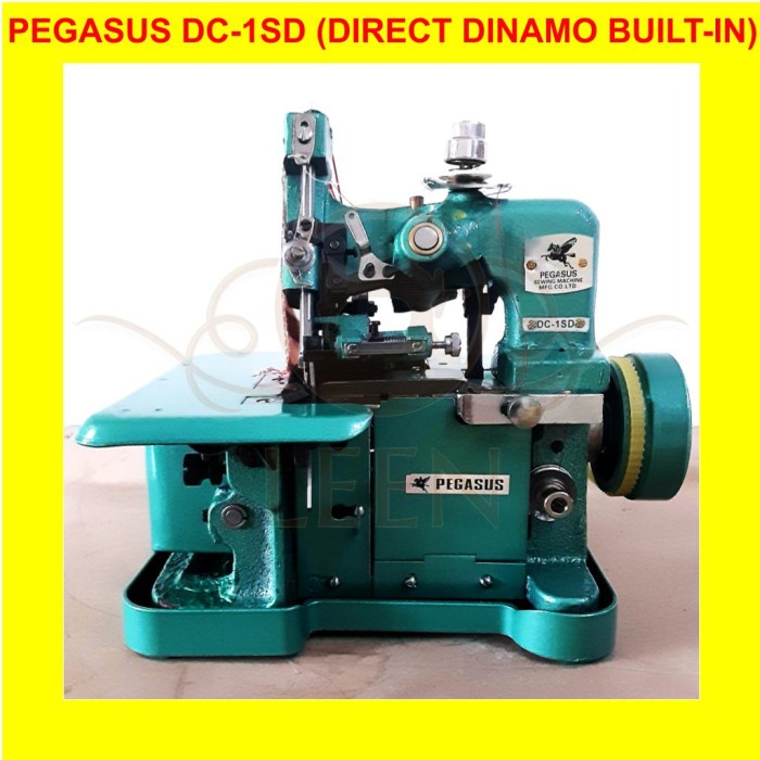 Mesin Jahit PEGASUS DC-1SD Dinamo Direct Obras 3 Benang DC1SD ORI LEEN