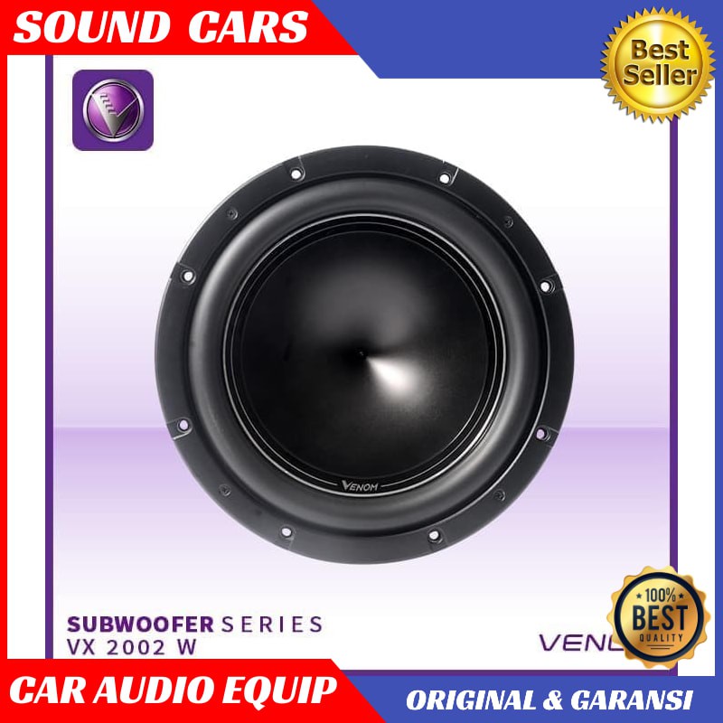 VENOM VX 2002 W atau VENOM VX2002W Subwoofer Best Quality Garansi Original