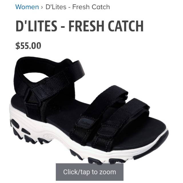 Restock Sendal gunung skechers fresh catch cewek wanita