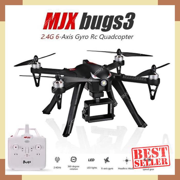 Camera Drone/MJX B3 Bugs 3 Brushless Motor Bonus Gimbal/Action Camera
