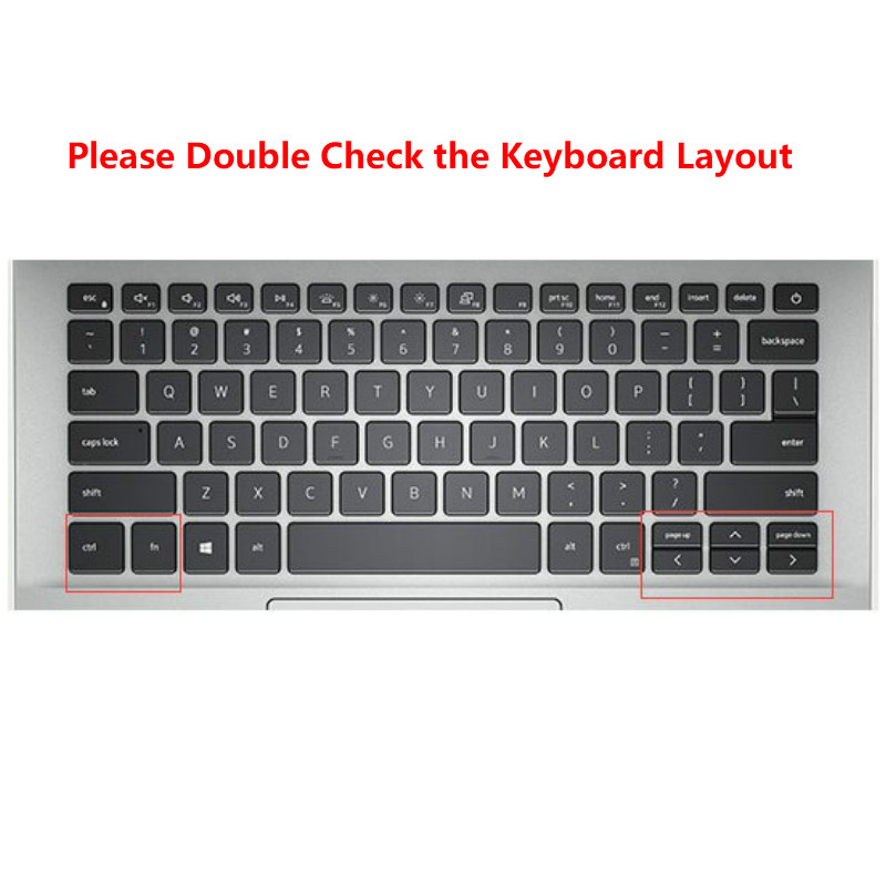 Pelindung Keyboard Silikon Ultra Tipis Lembut Untuk Dell Inspiron 539013 I3-8145U 13.3 Inch