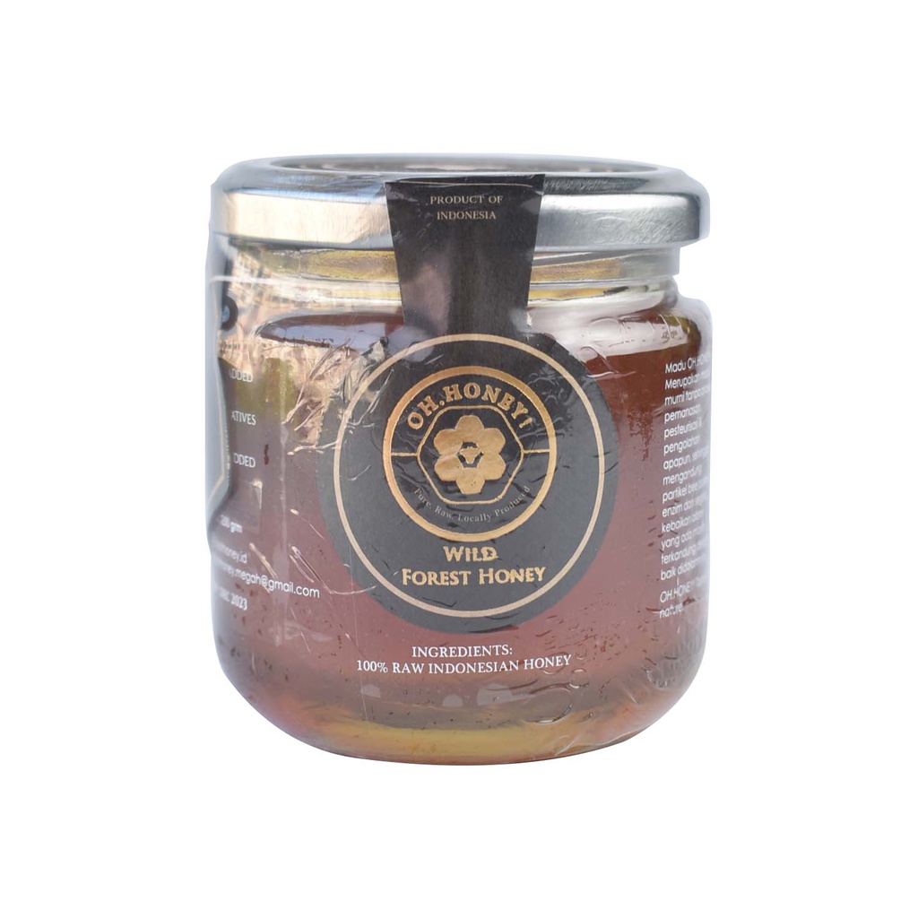 Oh Honey Honeycomb Wild Forest Honey 250 Gr