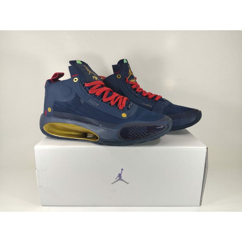 SEPATU BASKET AIR JORDAN 34 HIGH PELICANS