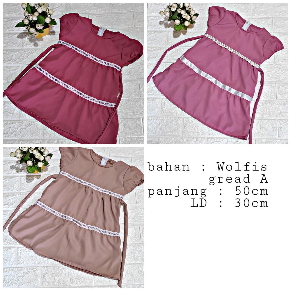 Dress Anak Perempuan ( 1-2tahun)